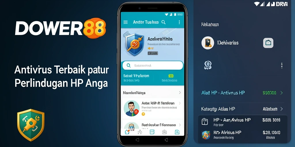 Antarmuka DOWER88 yang intuitif dan mudah digunakan.